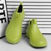 Chelsea rain shoes low short tube мужские нескользящие и износостойкие ботинки для морской рыбалки 2024 новые мужские водонепроницаемые дождевые сапоги