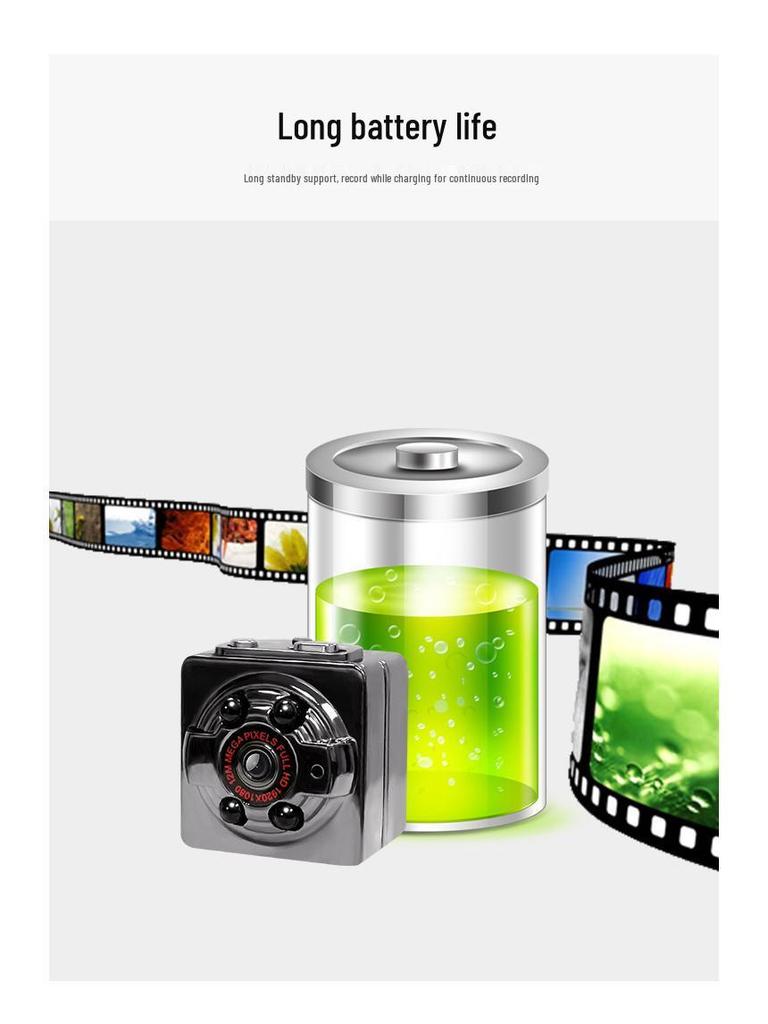 Portable Wearable Chest Camera for Students - Beginner-Friendly School Gadget