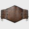 Nordic Viking Thor's Hammer Embossed Wide Medieval Waist Belt
