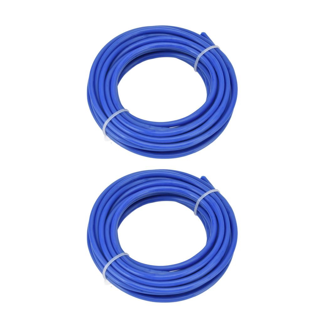 2PCS 4mm String Trimmer Line Nylon Round Trimmer Line Blue Lawn Mower Accessories for Husqvarna 5m