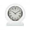 Wm.Widdop Round Glass Mantel Clock