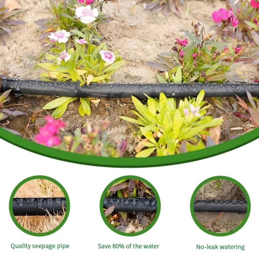 Efficient Micro Drip Irrigation Uniform Infiltration Permeable Pipe  Field Watering