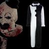 Movie Scary Clown Cosplay Costume Halloween Horror Role-Playing Cosplay Clothing Factory