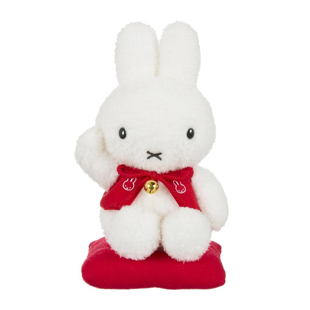 Sekiguchi Dick Bruna Lucky Miffy Plush Toy 601547 H21×W11.5×D10.5cm