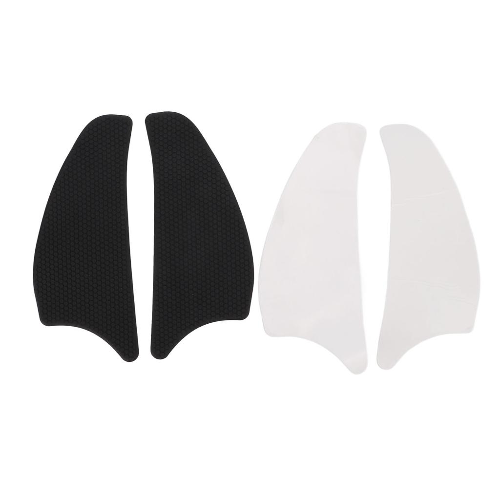 2 шт. резиновые накладки на бак, боковые накладки для коленей, защита от скольжения, мотоциклетные, для тюнинга, замена для VERSYS1000Черный