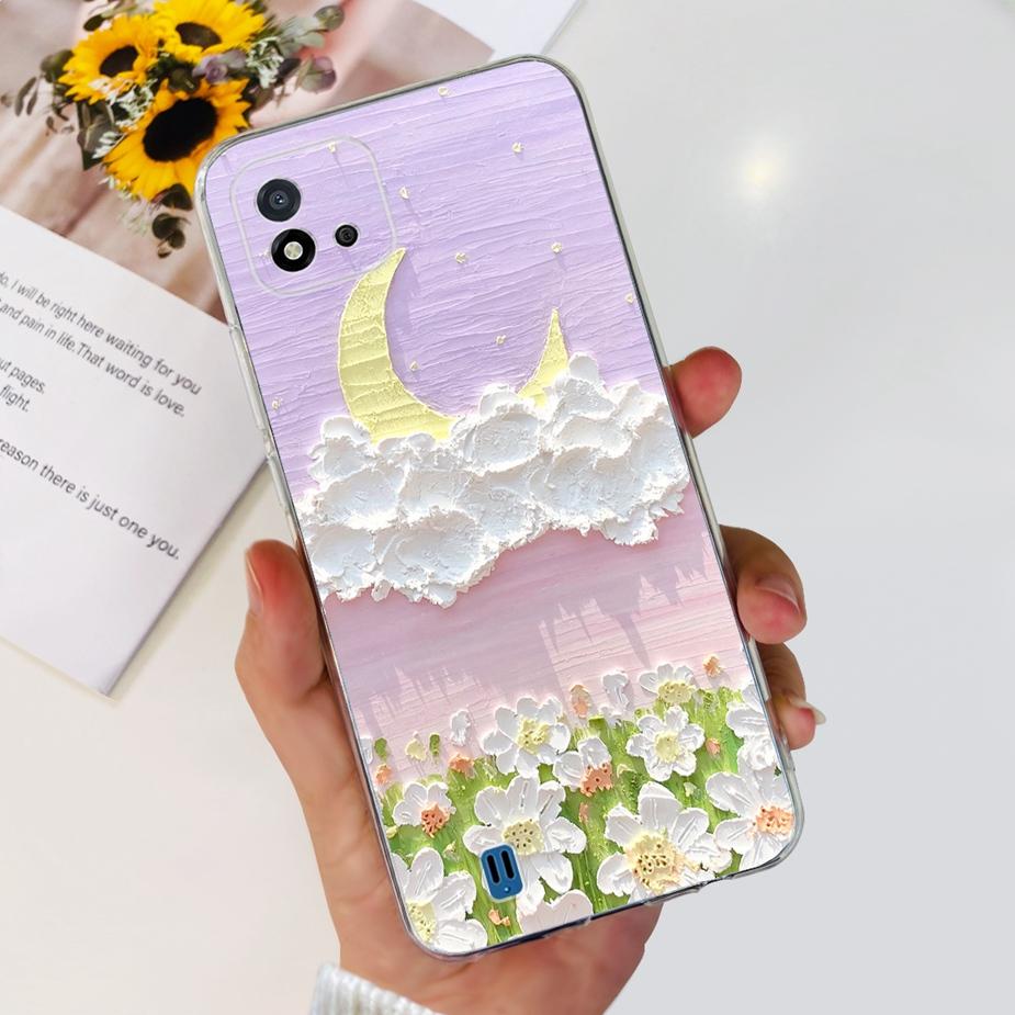 For Realme C11 2021 Case Cute Dinosaur Astronaurt Cover Soft Silicone Phone Case For Realme C11 2020 RealmeC11 2021 Fundas Coque