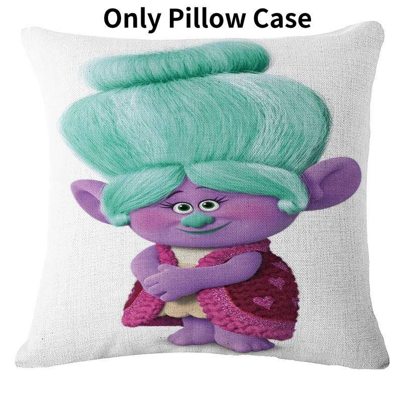 Adorable Cartoon Rabbit Design Throw Pillow Cover For Stylish Sofa Decor 45x45cm