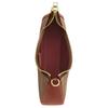 COACH Teri Custom Coated Canvas With Smooth Leather Shoulder Bag Large Women's Brown CBI02-IMXIS