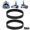 Spare Tire Track Outdoor Living Replace Replacement Rubber Tire Track Wheel 2 Pcs Accessories Mx6 Pool Cleaner