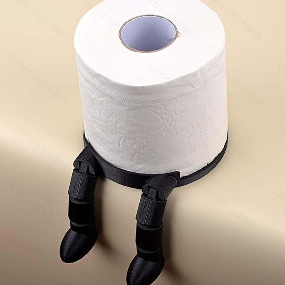 Novelty Toilet Paper Holder Fun Addition Bathroom Decor Accessories