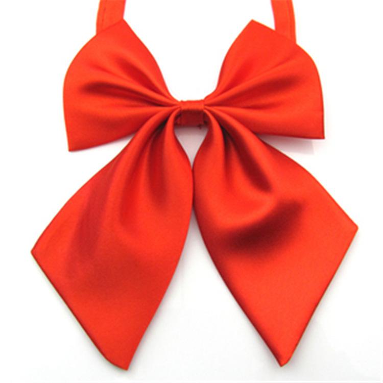 Student Butterfly Lady Satin Women Girls Silk Bow Bow Tie Bowtie Unique
