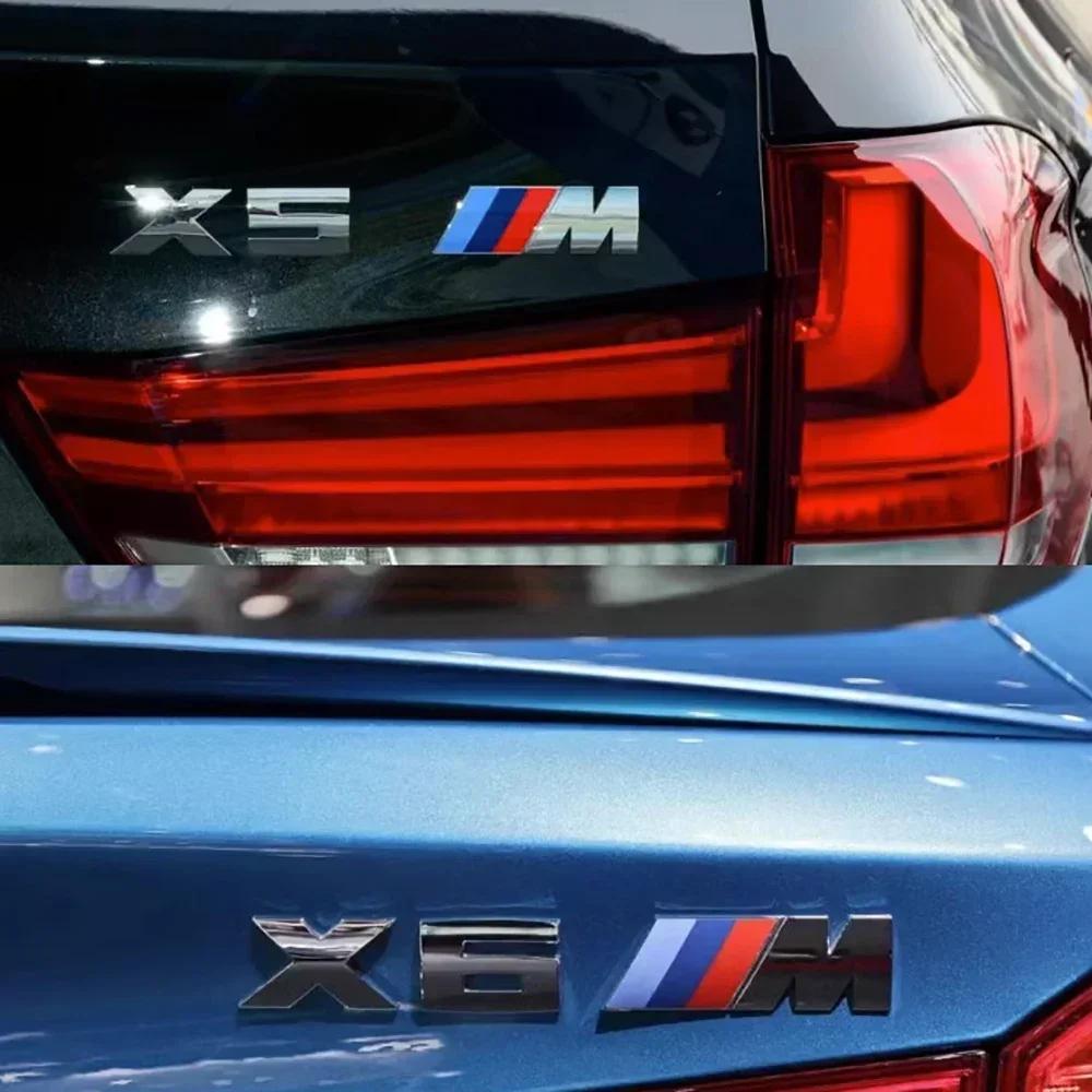 1PCS Car Stickers Car Trunk Sticker Car Badge For BMW X3 X4 F25 F26 G01 G02 X5 G05 X6 F15 F16 E70 E71 M Competition HX9