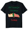I Want Christmas Cat Unisex T-shirt
