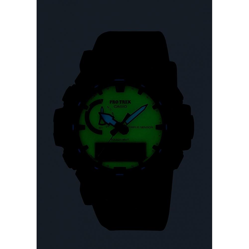 [Casio] Часы Protrek Climber Line Radio Solar Biomass Plastic PRW-61LD-5JF мужские, цвет темный койот