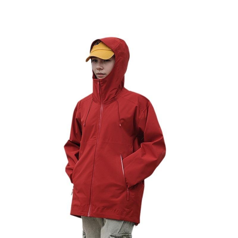Новая мужская куртка-хардшелл для альпинизма, трехслойная ткань, модный тренд, несколько цветов на выбор, парная куртка