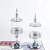 Silver Storage Jar Gold Desktop Ornaments Light Luxury Candy Jar  Art Home Decoration