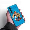 Чехол для телефона Астерикс и Обеликс для Samsung A25 A13 A33 5G A54 A36 A35 A56 A52 A14 Ударопрочный Мягкий чехол