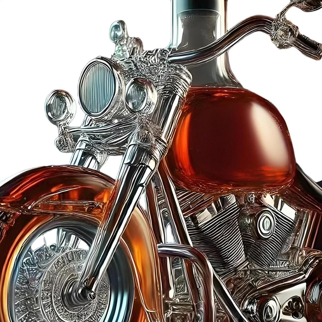 Glass Whisky Decanter Bottles Motorcycle Wine Decanter Vintage Liquor Aerator Desk Decor Champagne Glasses Decanter Bottle