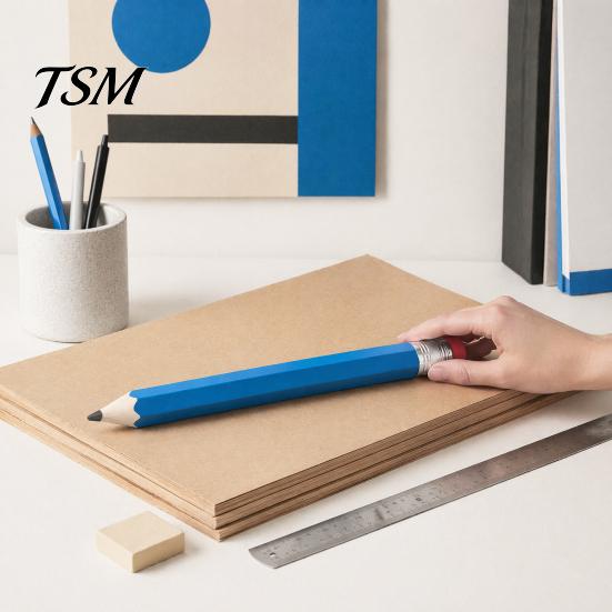 Giant Wooden Pencil Pencil, Extra Large Wood Novelty Prop, Smooth Writing Jumbo Stationery, for Carpentry And Party Favors Palm Sized