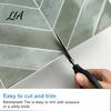 Modern Decorative Wall Covering Peel and Stick Backsplash Tile, PVC Self Adhesive Stickers No Glue Residue Tile Decals for Kitchen Bathroom,