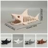 3D Printed Shark Skeleton Hideaway House Unpainted Aquarium Underground Cave  Aquarium