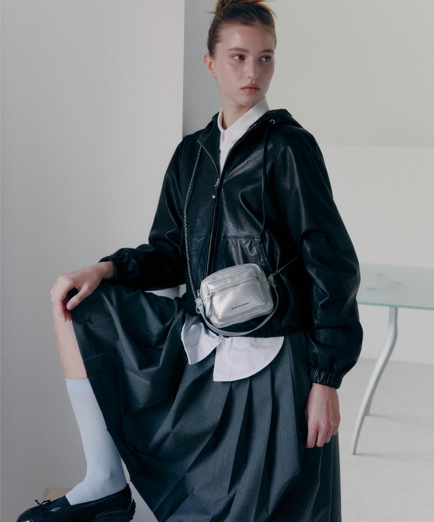 Jill By Jillstuart [Letti] Мини-сумка через плечо из эко-кожи на цепочке - 3 цвета