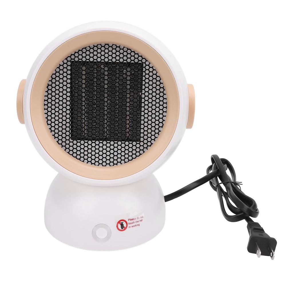 Настольный обогреватель, тихий, высокой мощности, портативный обогреватель, вентилятор для спальни, кабинета, ванной комнаты, использования в помещении