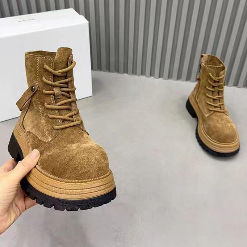 Женские ботильоны на плоской подошве, шнуровка, дизайнерские женские ботинки 2025, зимняя спортивная новинка, уютные челси, женские ботинки-кроссовки