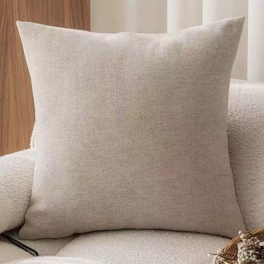 Retro Cushion Cover Black Border Waist Pillow Cover French Medieval Style Pillowcase Hotel