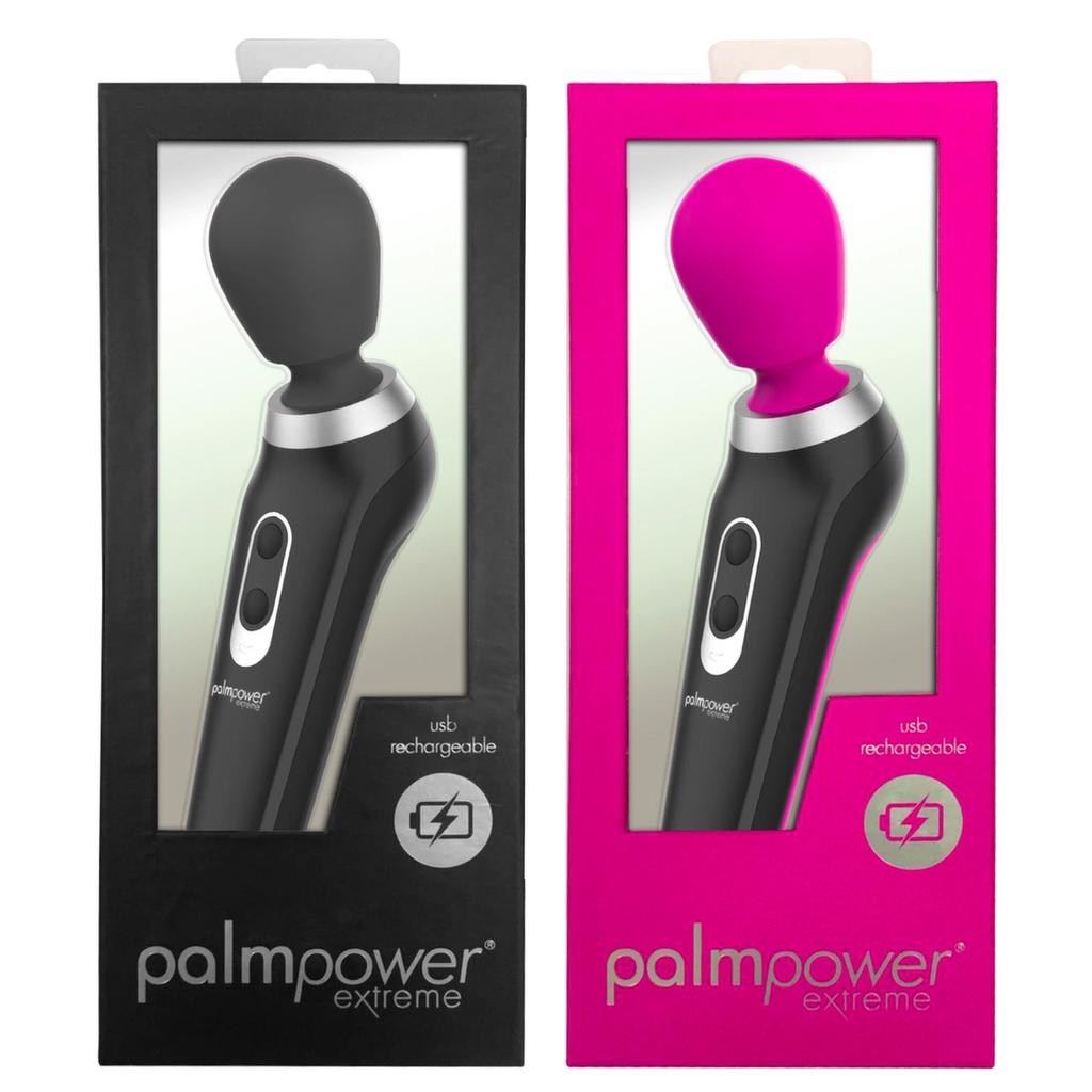 PalmPower - Extreme Wand Massager Black