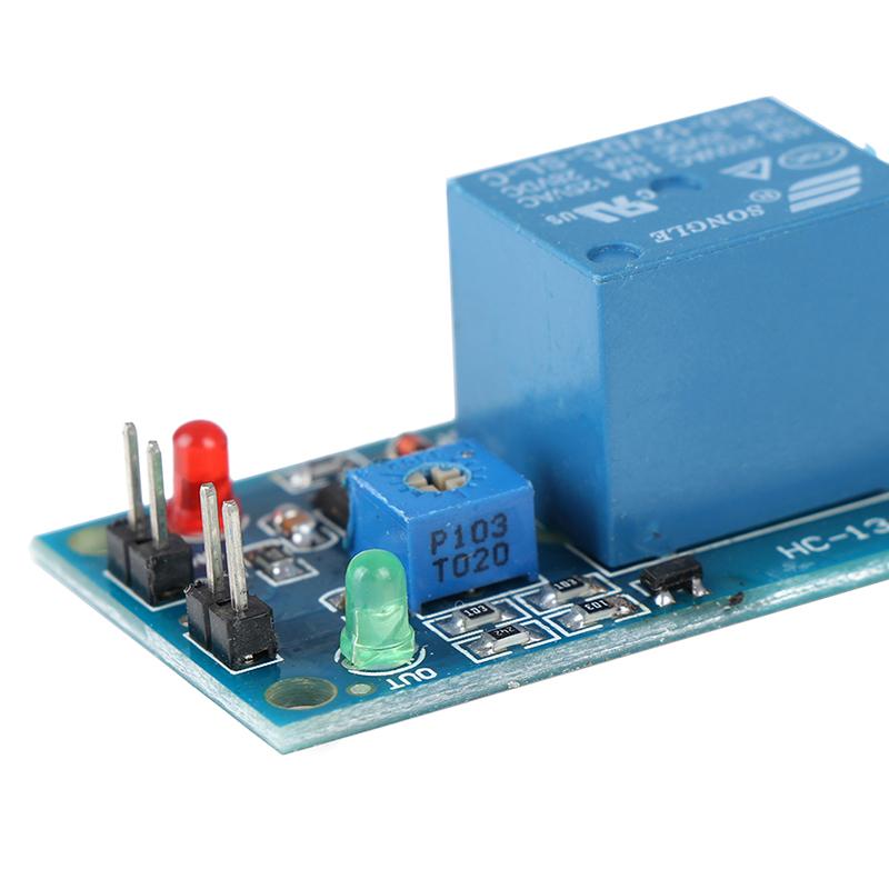 Модуль обнаружения датчика дождевой воды + DC 5V 12V релейный модуль управления для Arduino