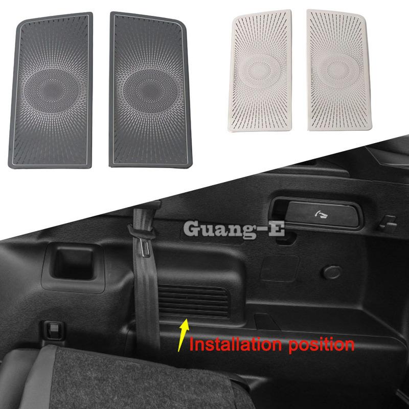 Car Rear Tail Cargo Trunk Speaker Horn Trim for Mitsubishi Outlander 2024+ Cover Sound Interior Accessories Stickers