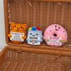 Crochet Positive Energy Dolls Mini Pocket Hug For Graduation Gifts Finished Handwoven Knitted Potatoes Desktop Decor Ornaments