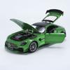 1/18 Mercedes-Benz GTR Demon литая игрушечная модель автомобиля со звуком и светом детские игрушки коллекционные предметы подарок на день рождения