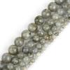 Natural Grey Faceted Flashstone Beads For Jewelry Making Loose Stone Beads DIY Bracelet Necklace Wholesale