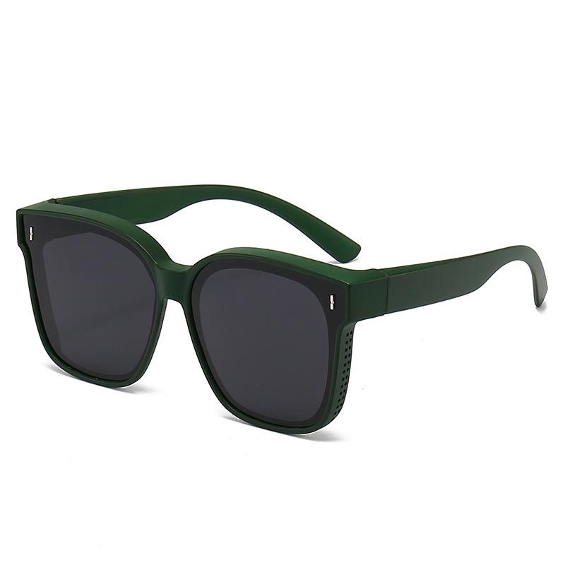 Поляризационные солнцезащитные очки-клипсы для ношения поверх очков по рецепту - Унисекс, Идеальны для вождения, Модные, Летний стиль, Защита от солнца