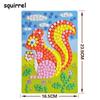 Kids Game  DIY Kits Early Educational 3D Mosaics Puzzle  EVA Foam  Drawing Toys Stickers