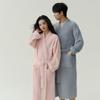 Towel Cloth Bathrobe Absorbent Quick-Drying Women'S Summer Couple Nightgown Men'S Bathrobe Thin Hotel Spring And Autumn Long