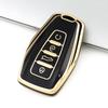 Модный чехол-держатель для ключей из ТПУ с золотой кромкой для Geely Coolray Atlas Boyue NL3 Emgrand X7 EX7 SUV GT GC9 Borui