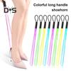 Long Handle Shoe Horn with Hanging Loop Pregnant Women Men Kids Seniors Boots Casual Sports Shoe Lifter Helper Long Dressing Stick Aid
