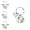 Dazzling Stainless Steel Rainbow Keychain Friendship Accessory For Holidays And Special Occasions