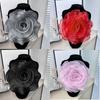 Handmade 3D Flower Corsage Clothing Dress Neck Decoration Chest Flower Fashion Rose Flower Patch