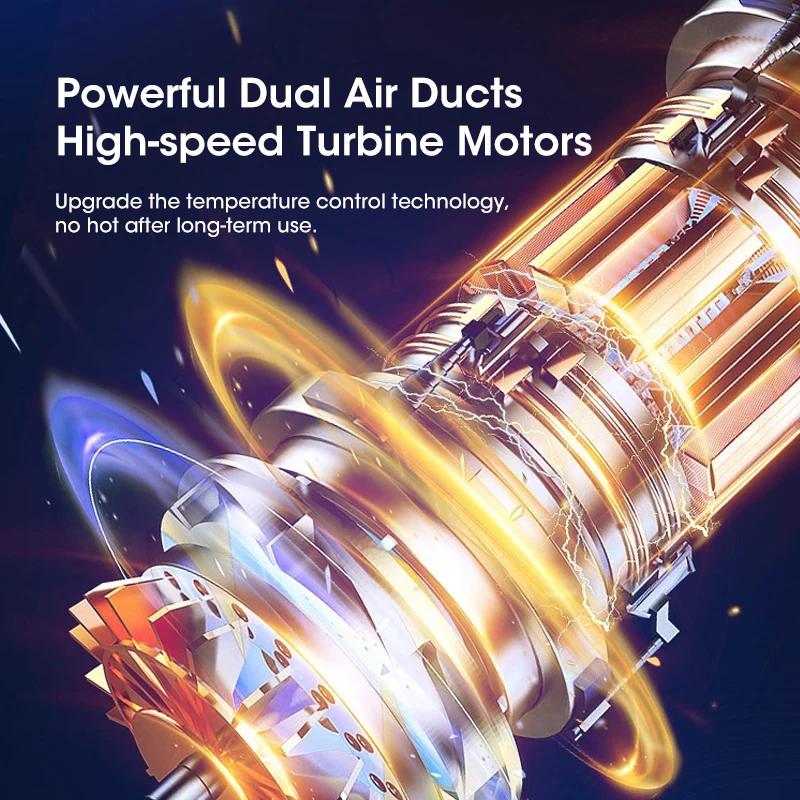 Беспроводной автомобильный пылесос 6000 Па 120 Вт беспроводной ручной портативный пылесос высокой мощности воздуходувка для домашнего офиса автомобиля