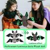 Halloween Glow In The Dark Bats Plush Toy Doll