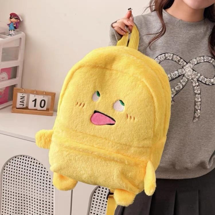 Plush Dragon Cute Bag Cartoon Dragon Backpack Spacious Middle School Students