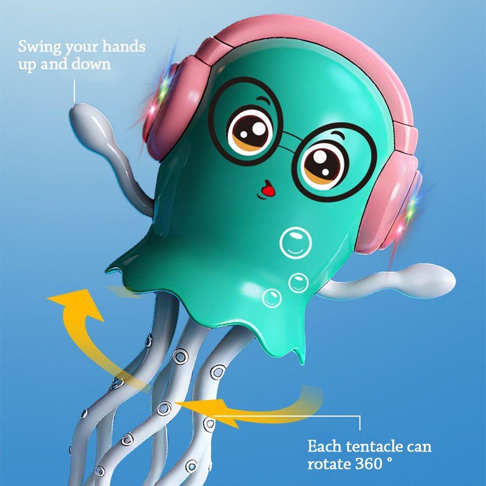 Магический Инерционный Танцующий Осьминог Игрушка Заводной Автоматический Датчик Препятствий Авто-Танцующий Игрушки Осьминога Ползающий Танцующий