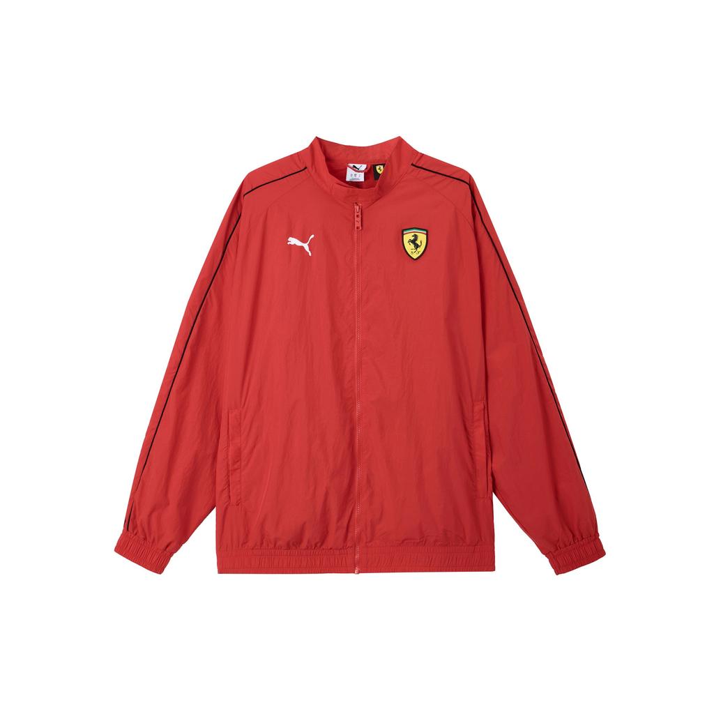 Puma Casual Comfortable Loose Long Sleeve Racing American Vintage Jacket Men Jacket Red 630215-02