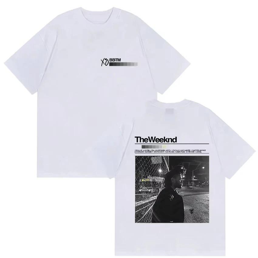 2026 Summer New Limited The Weeknd XO Album Merch T Shirt Unisex Retro Style Gothic Clothing Tshirt Street Hip Hop Tshirt Y2K