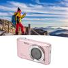 Digital Cam a 2.88 Inch Screen 58MP 4K HD 16X Zoom Fixed   NaMacro Timed Photography Digital Video Cam a