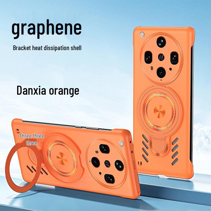 Чехол для телефона OPPO FindX9/Reno14: A5Pro Магнитное охлаждение с невидимой подставкой и защитой GT7p